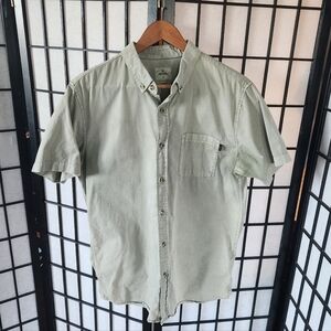 Rip Curl Olive Green Men's Button Down Shirt
